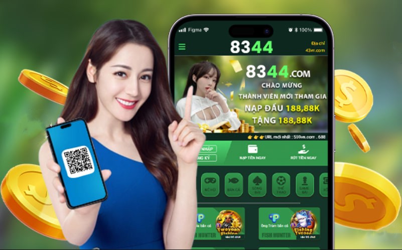 Hình ảnh quảng cáo của hb888 hiển thị nền tảng và các lợi ích